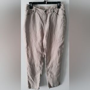 J.Jill Linen Pants 6P